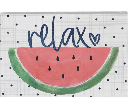 Watermelon Relax - Small Talk Rectangle