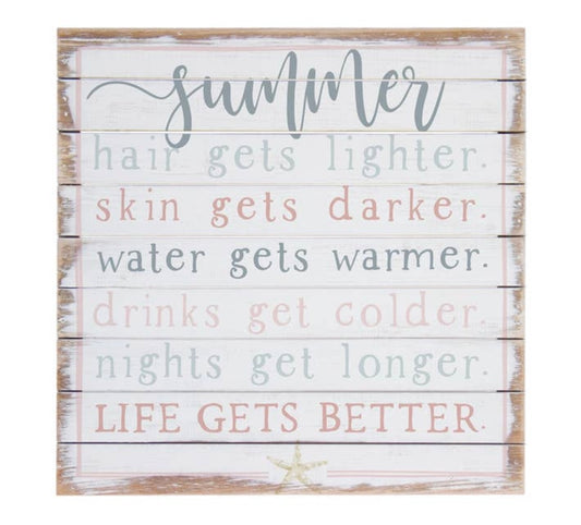 Summer - Pallet Sign