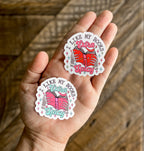 Extra Spicy Books Vinyl Sticker