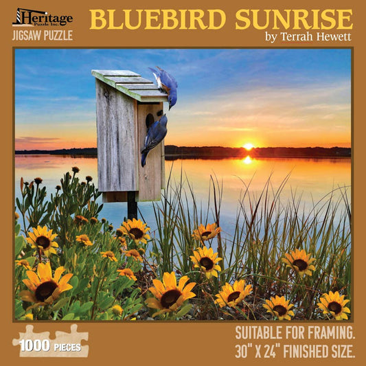 Bluebird Sunrise Puzzle