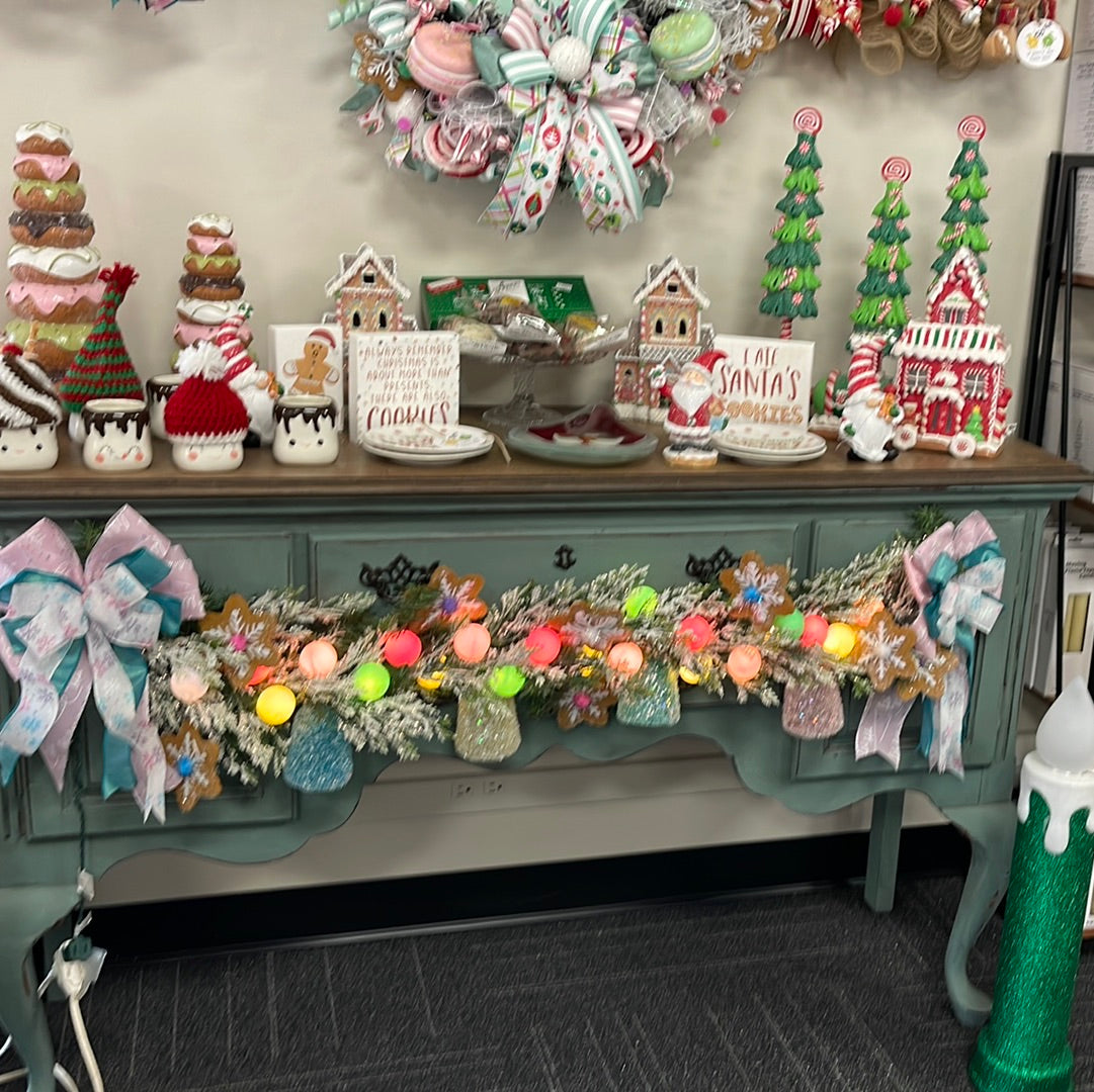 Candy Land Winter Garland