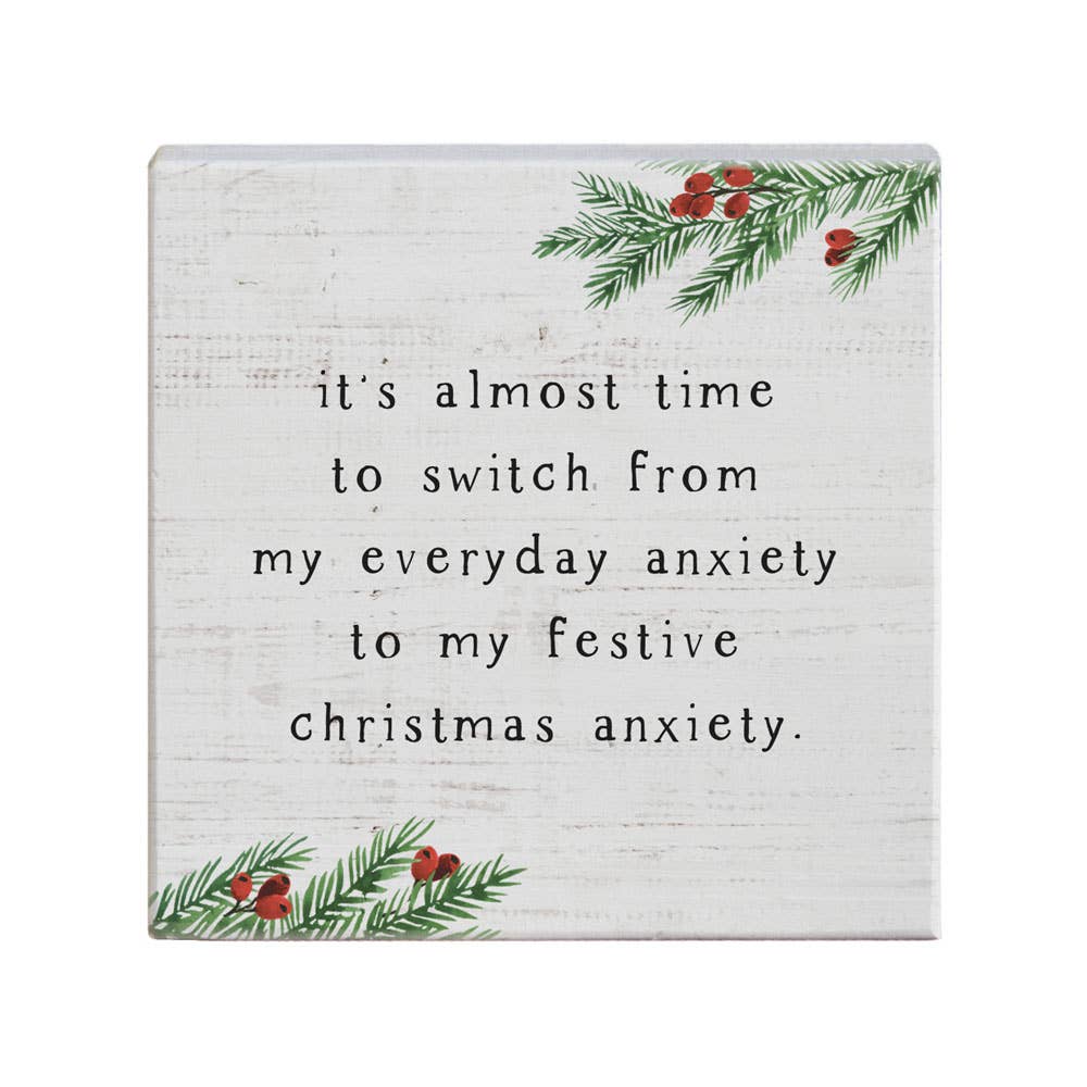 It's Almost Time To Switch From My Everyday Anxiety - Small Talk Square
