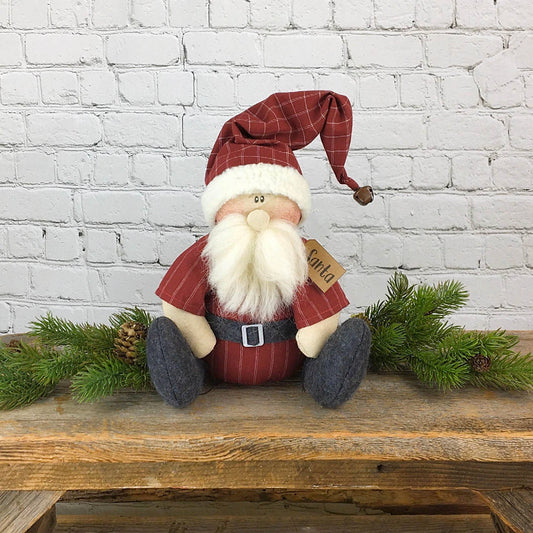 Santa Sitting Whimsy Claus