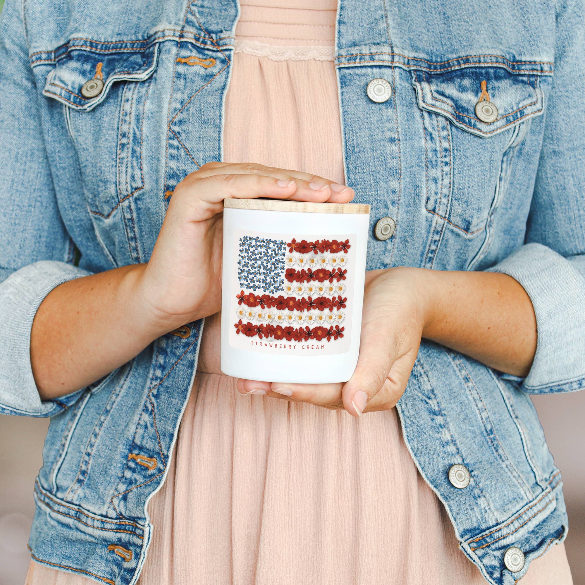 Flower Flag - Strawberry Cream Scent