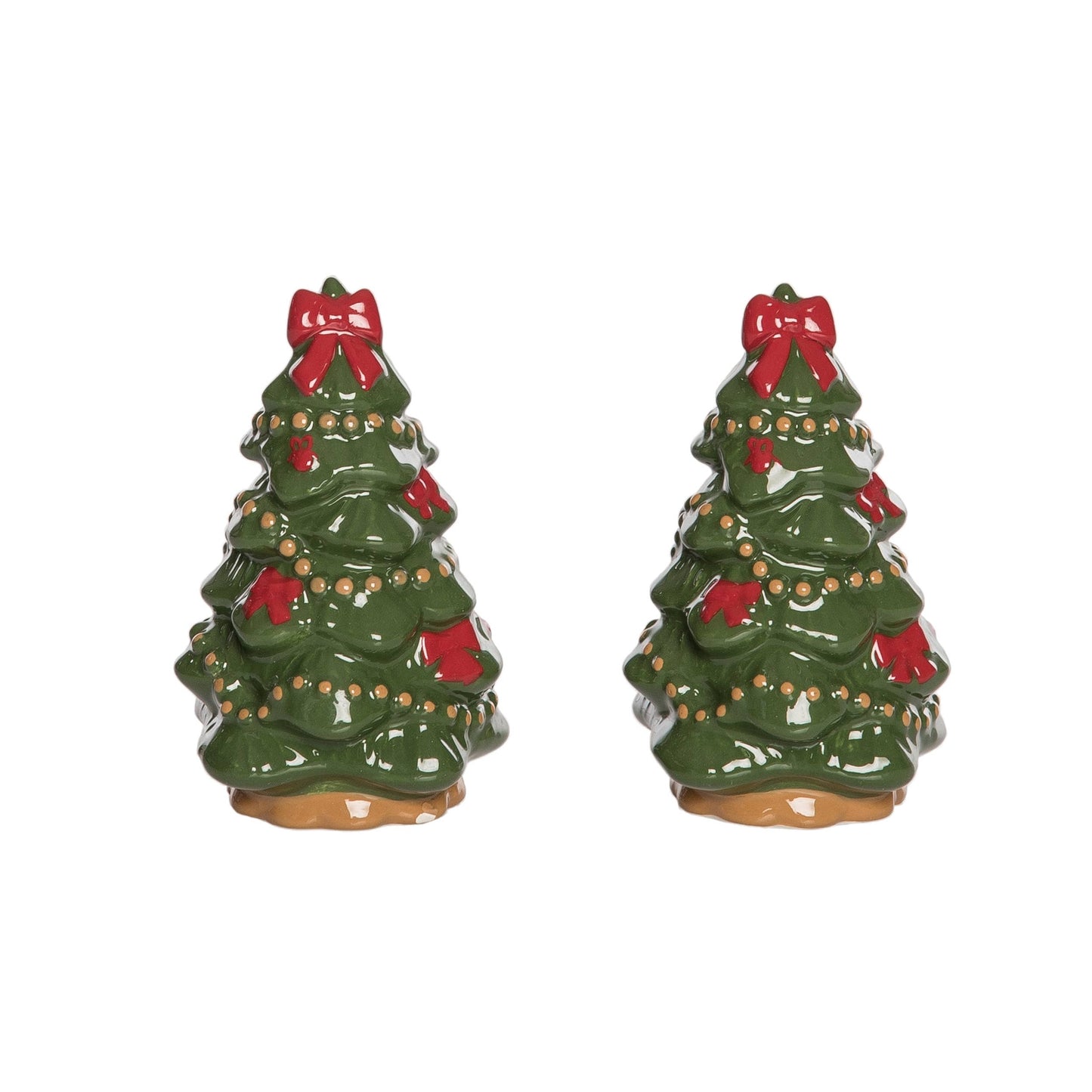 Dolomite Bow Trees Salt & Pepper Shaker Set