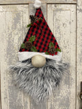 Santa Gnome Doorhanger
