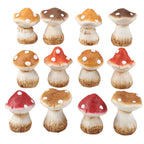Small Mushroom Figurines
