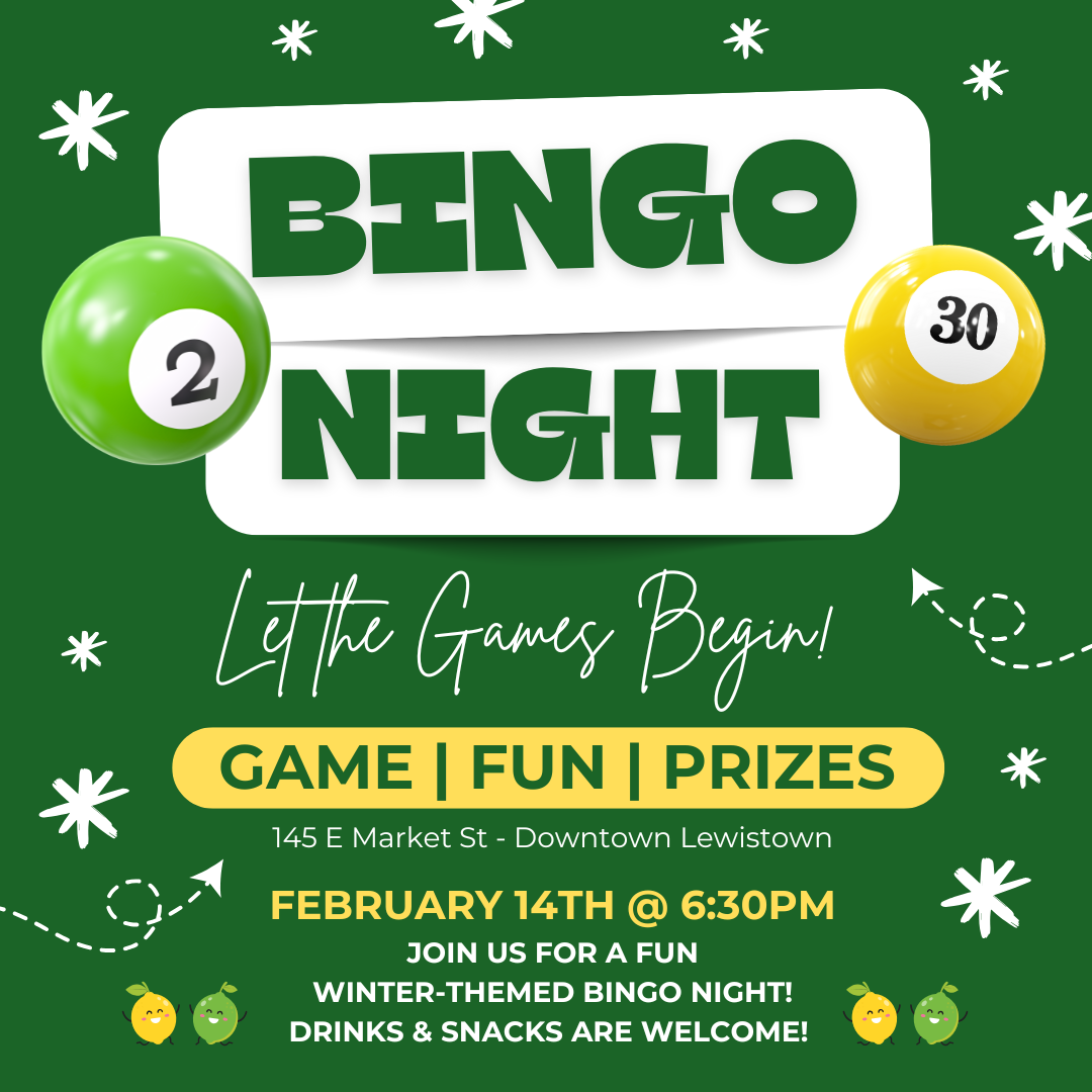 Valentine Theme Bingo Night - Feb 14