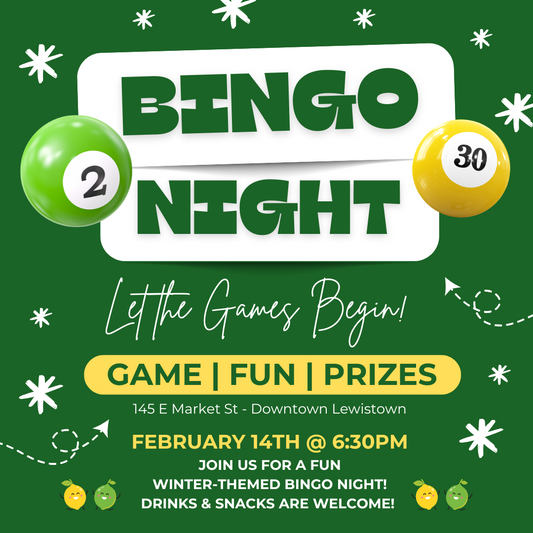 Valentine Theme Bingo Night - Feb 14