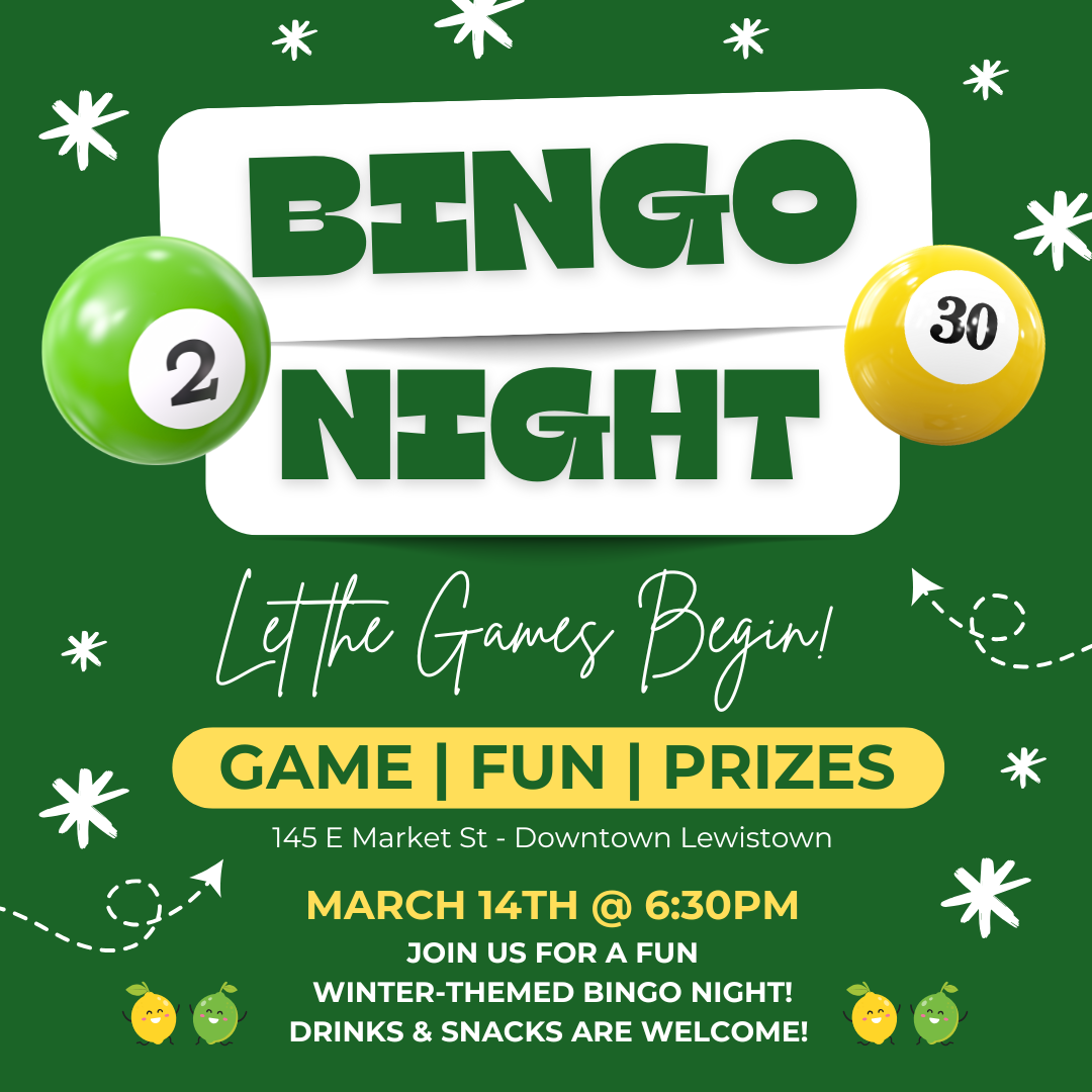 Spring Theme Bingo Night - Mar 14