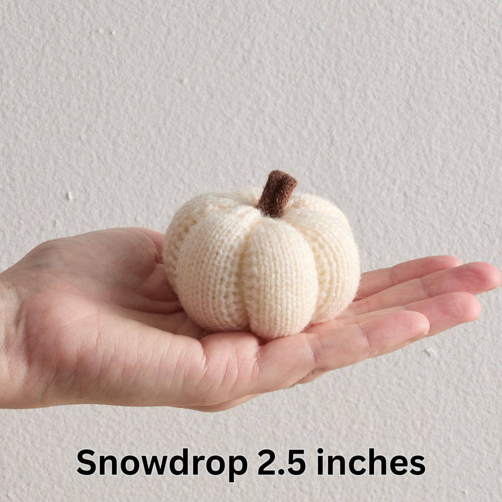 Cozy Knit Pumpkins