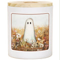 Ghost Flower Field Art - Autumn Bliss Scented Soy Candle