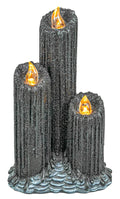Lightup Tabletop Ritual Halloween Candle Arrangement