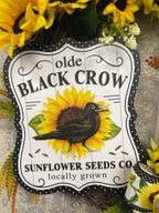 Black crow Sunflower