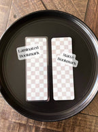 Dark Floral Bookmarks - Dark Academia