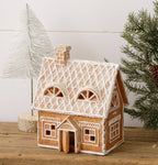 Lighted Gingerbread House With Open Door