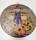 Round Scarecrow Sign