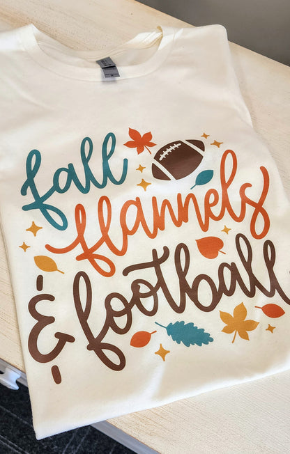 Fall Flannels & Football T-shirt