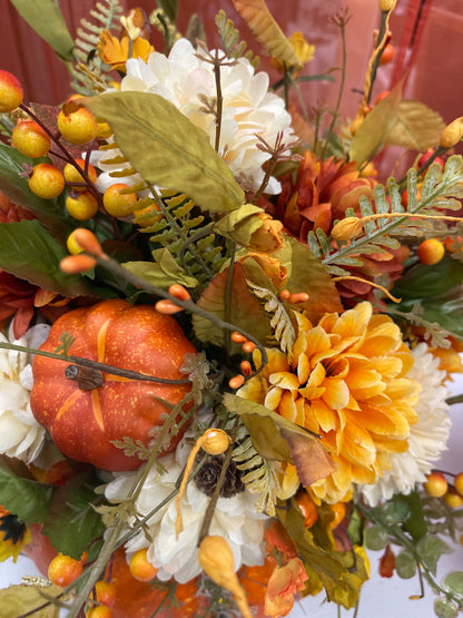 Large Pumpkin Centerpiece