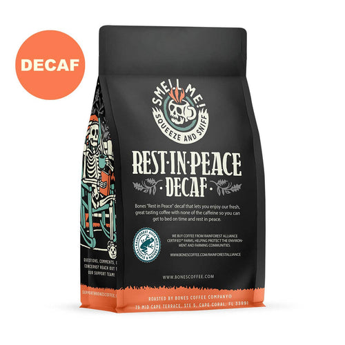 "Rest-In-Peace" Decaf Coffee | 12oz Ground