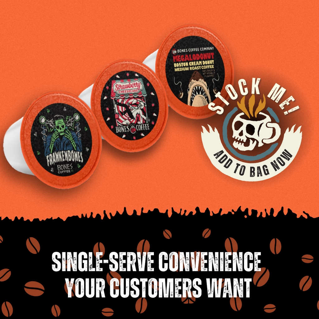 Salted Caramel Coffee Pods | 12 Count Flavored Coffee Pods