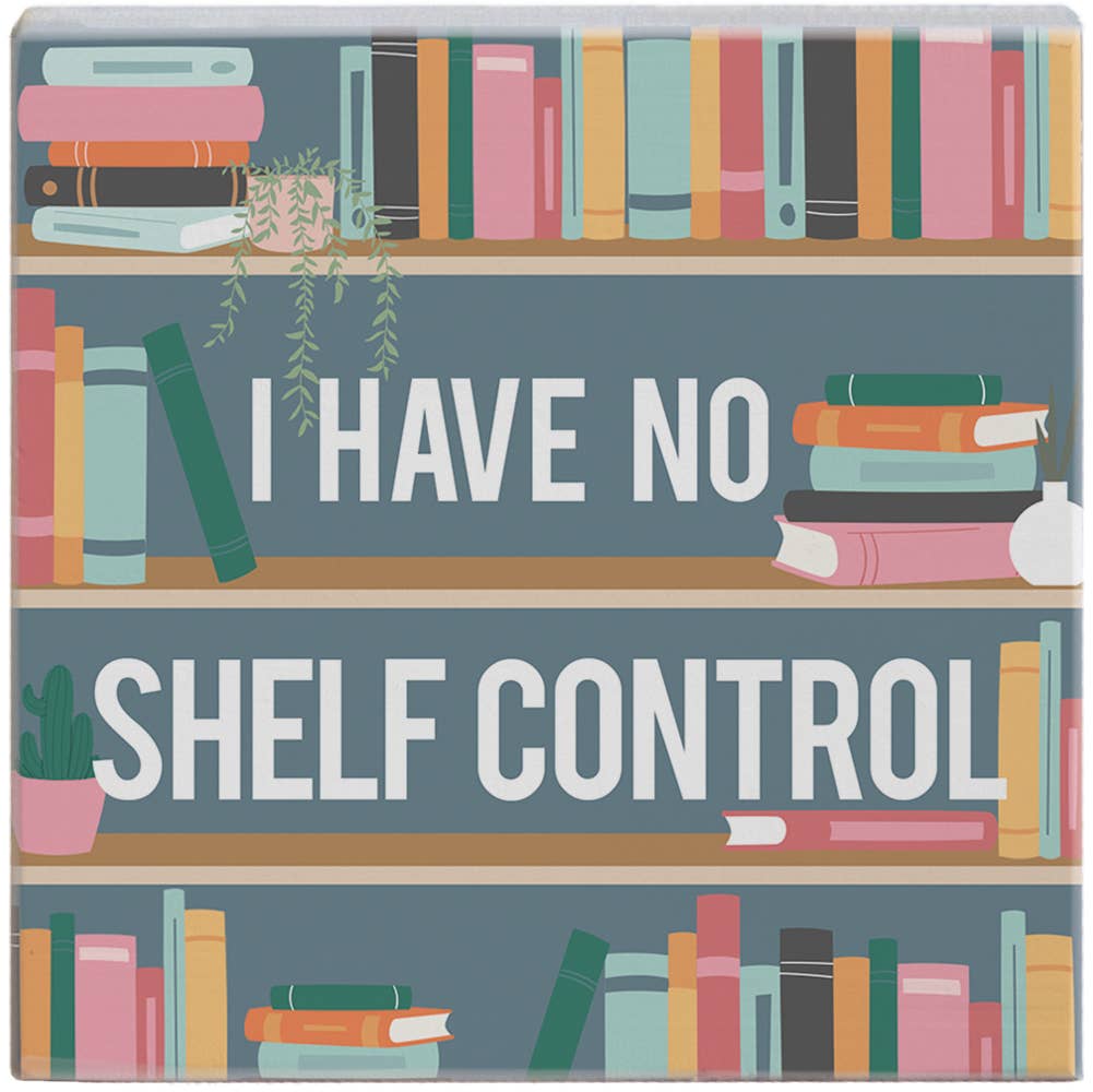 No Shelf Control - Small Talk Square