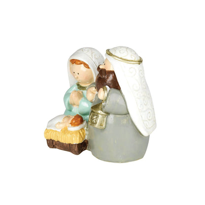 2.5" 1 Piece Holy Family Nativity Figurine