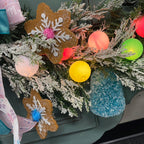 Candy Land Winter Garland