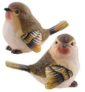 Decorative Tabletop Resin Finch