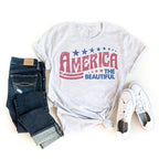 America the Beautiful Ash Tee