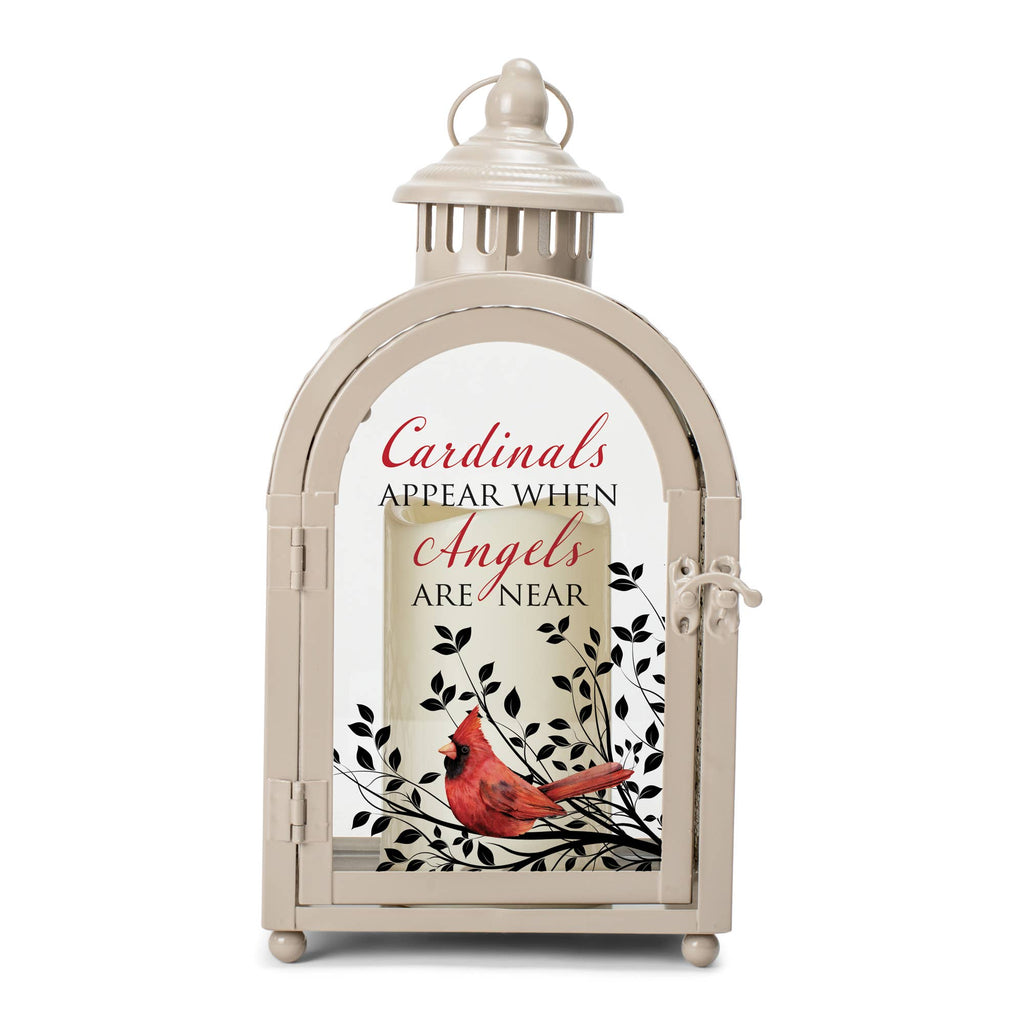 Cardinals Appear When Angels Are Near Lantern