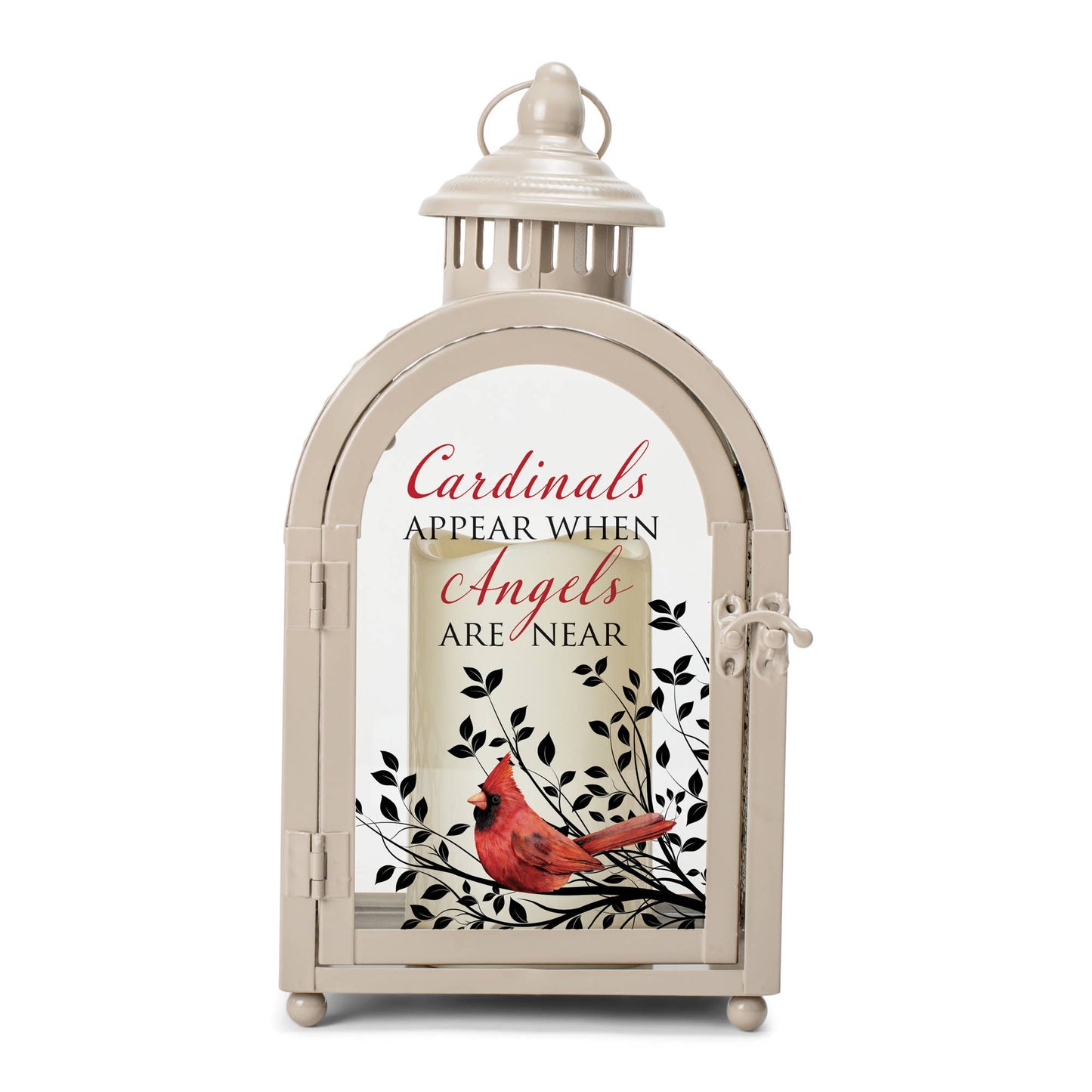 Cardinals Appear When Angels Are Near Lantern