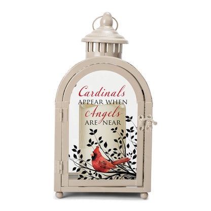 Cardinals Appear When Angels Are Near Lantern