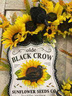 Black crow Sunflower