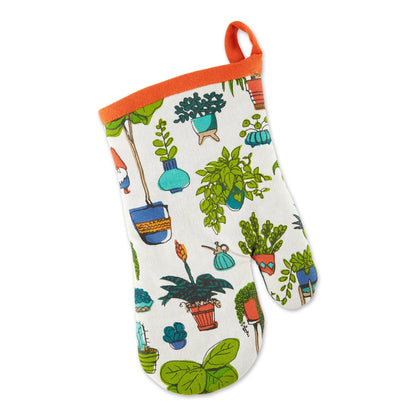 Potted Plants Oven Mitt Gift Set