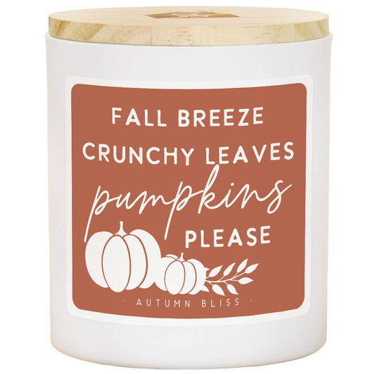 Fall Breeze - Autumn Bliss Scented Soy Candle