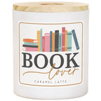 Book Lover - Caramel Latte Scented Soy Candle