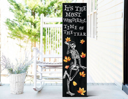 36in Dancing Skeleton Porch Sign