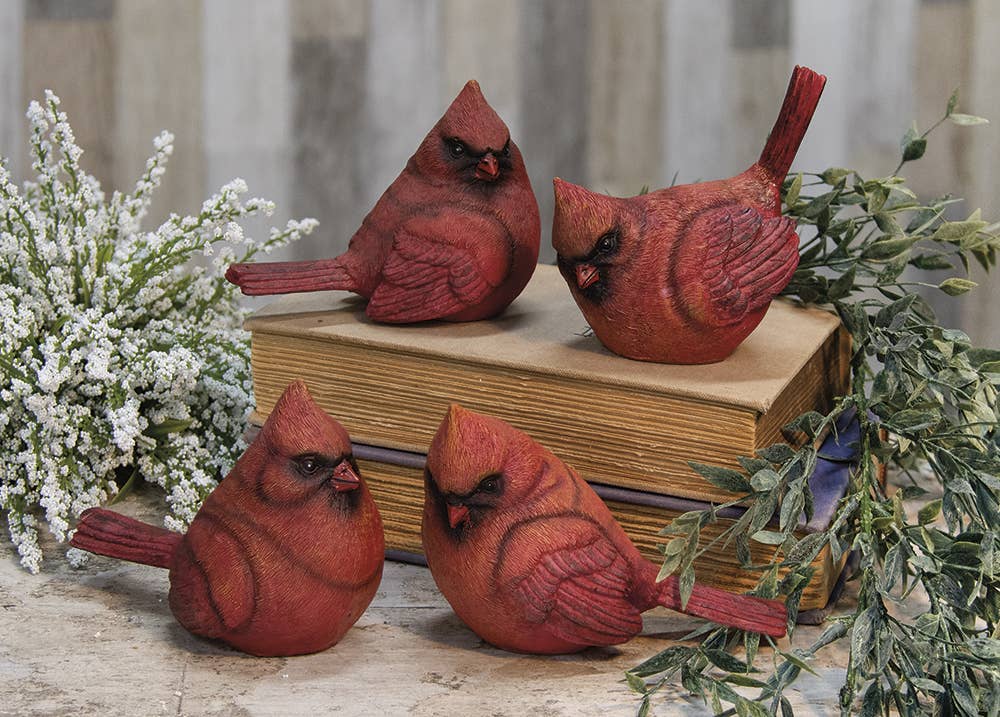 Large Resin Cardinal