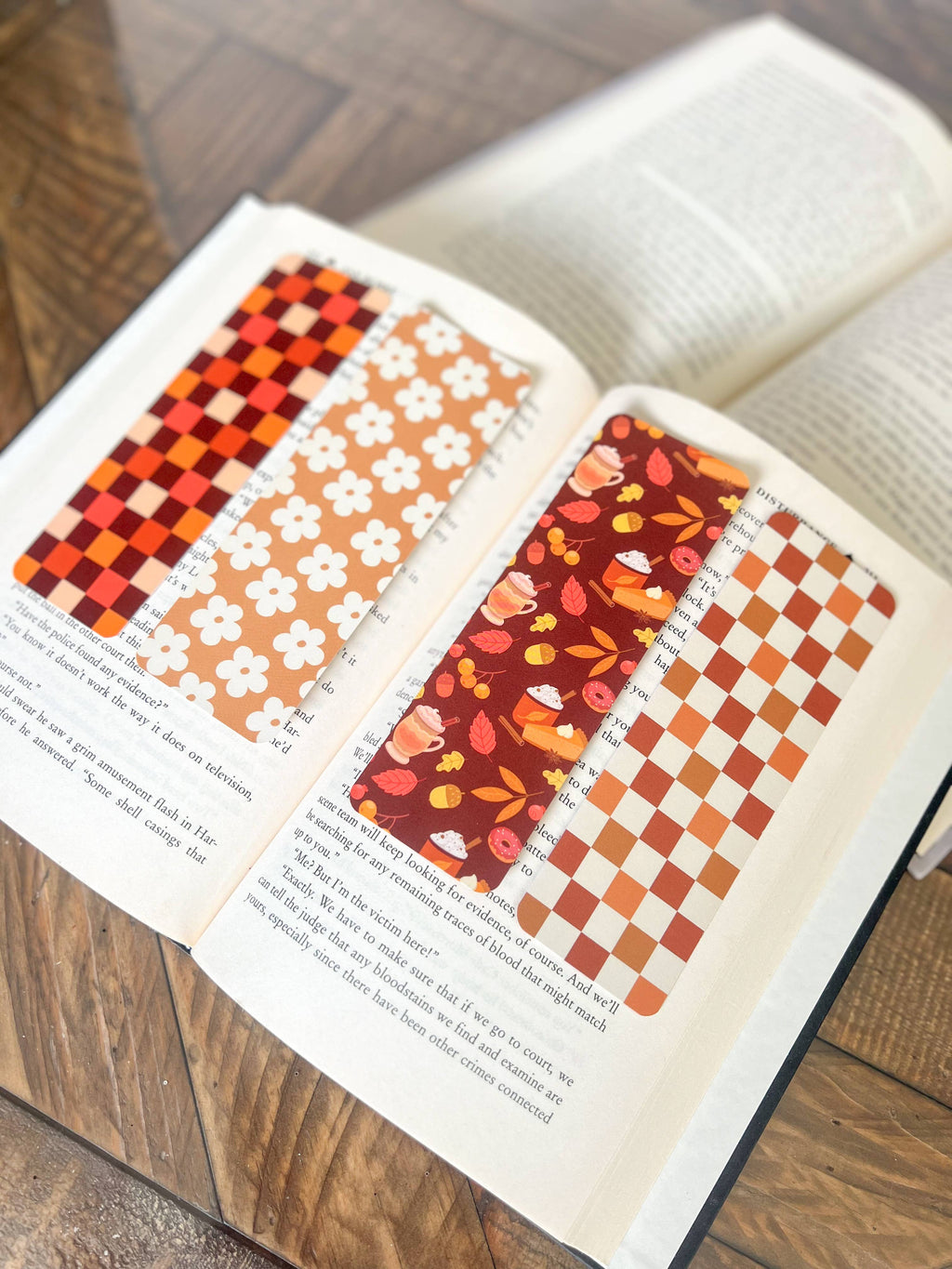 Pumpkin Pie Bookmarks -Thanksgiving, Fall