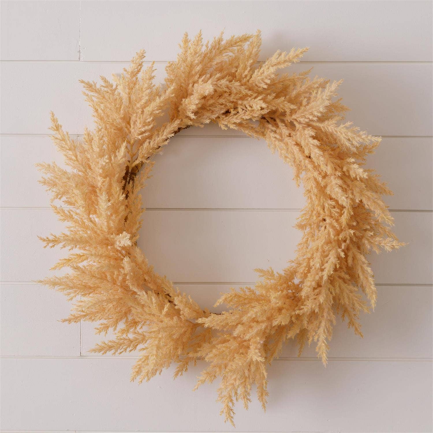 Beige Pampas Wreath