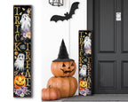 48in Trick or Treat Halloween Porch Sign