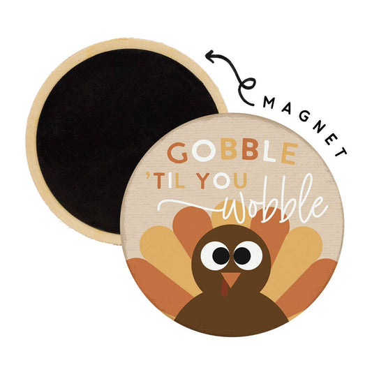 Gobble Wobble - Round Magnets