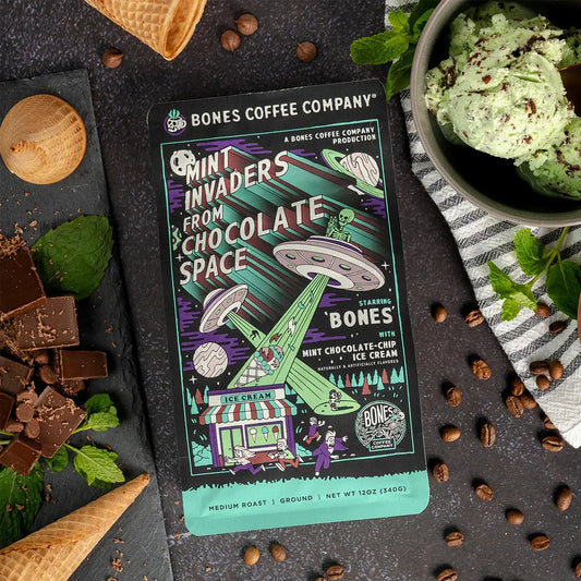 Mint Invaders Flavored Coffee | 12oz Ground