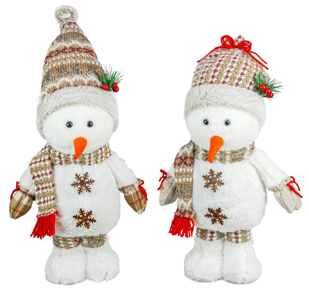 Winter Village Christmas Snowman Stander