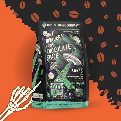 Mint Invaders Flavored Coffee | 12oz Ground
