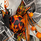 Racetrack Mesh Wreath