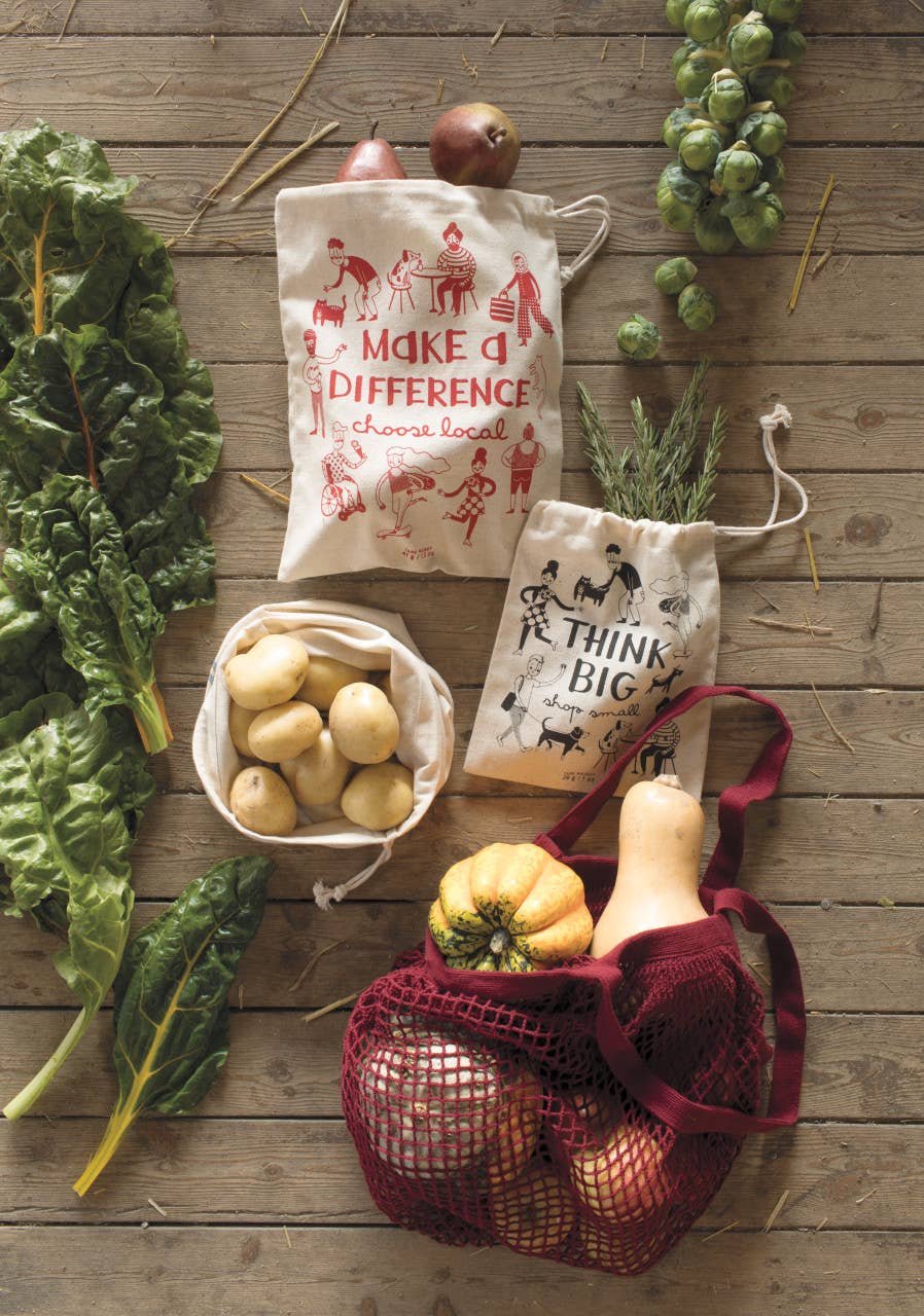 Shop Local Reusable Produce Bags