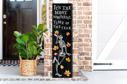 36in Dancing Skeleton Porch Sign