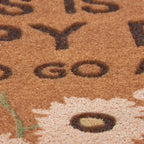 Our Happy Place So Go Away Rug